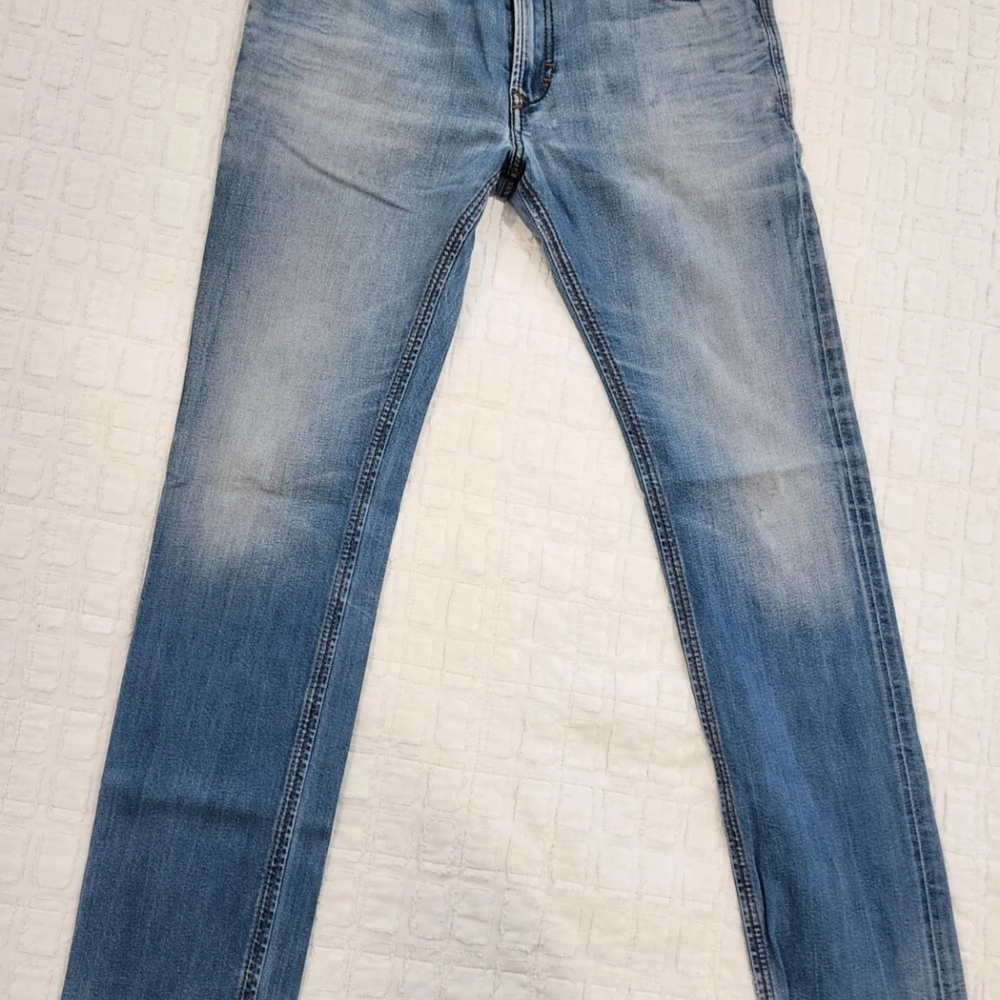 Diesel Light Blue Distressed Slim Stretch Men's Jeans sz 32x32